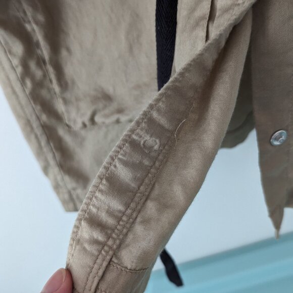 Rag & Bone Draw String Button Down Shirt with Large Pockets - Picture 9 of 14